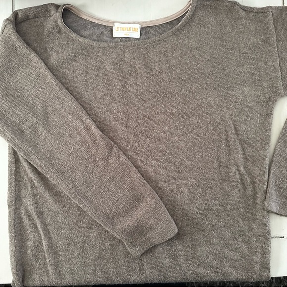 Let Them Eat Cake Oversized Sweater - Picture 2 of 3